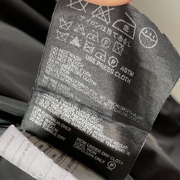 PRADA Mens Gray Full-Zip Nylon Jacket Sz 48 Medium M Wool Collar LOGO - Picture 13 of 15